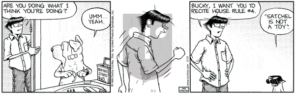 Get Fuzzy on Tuesday November 23, 1999 Comic Strip
