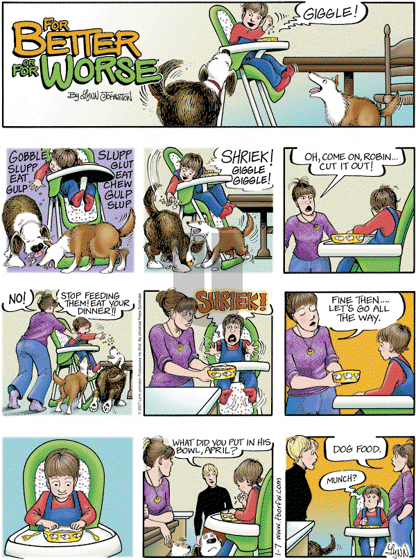 For Better or For Worse - Sunday January 7, 2007 Comic Strip