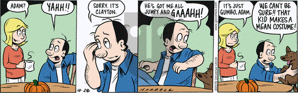 Adam@Home on Friday October 28, 2016 Comic Strip