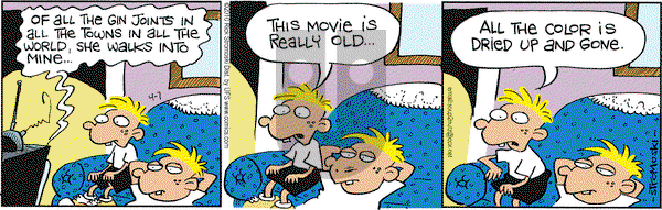 Soup to Nutz - Old on Wednesday April 7, 2010 Comic Strip