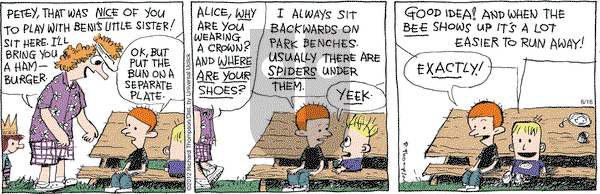 Cul de Sac on Saturday June 16, 2012 Comic Strip