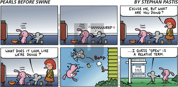 Pearls Before Swine on Sunday August 8, 2004 Comic Strip