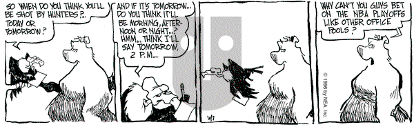 The Grizzwells on Monday September 23, 1996 Comic Strip