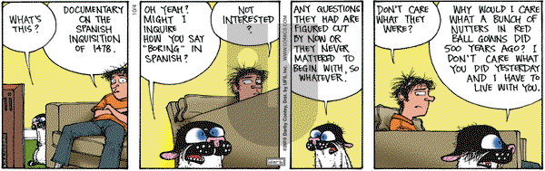 Get Fuzzy on Monday October 4, 2010 Comic Strip