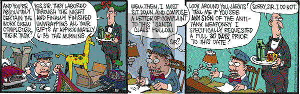 Monty on Thursday December 26, 2013 Comic Strip