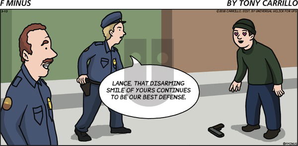 F Minus on Sunday March 13, 2016 Comic Strip