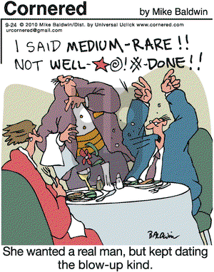 Cornered on Friday September 24, 2010 Comic Strip