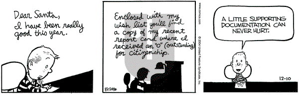 Grand Avenue on Friday December 10, 2004 Comic Strip