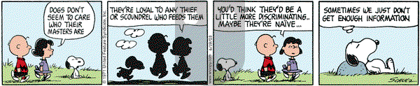 Peanuts on Thursday June 19, 2003 Comic Strip