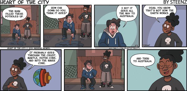 Heart of the City on Sunday April 14, 2024 Comic Strip