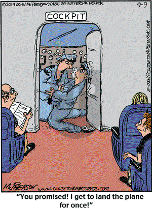 Close to Home on Tuesday September 9, 2014 Comic Strip