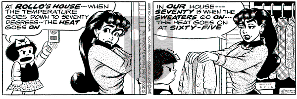 Nancy on Friday November 17, 2006 Comic Strip