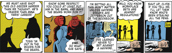 Rip Haywire - Thursday January 26, 2012 Comic Strip