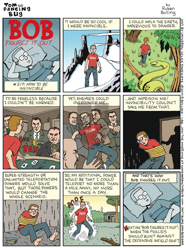 Tom the Dancing Bug on Friday May 2, 2014 Comic Strip