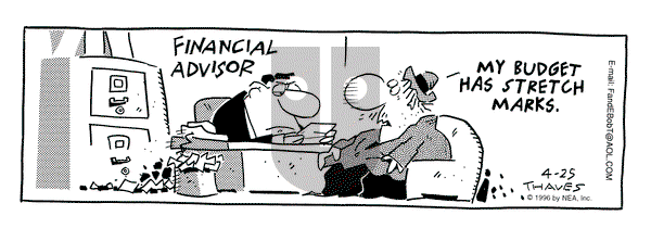 Frank and Ernest on Sunday January 5, 1997 Comic Strip