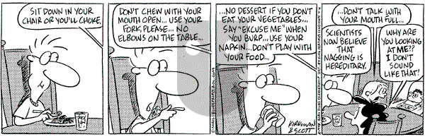 Baby Blues on Monday April 6, 1998 Comic Strip