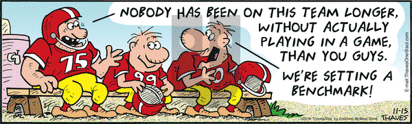Frank and Ernest on Friday November 15, 2019 Comic Strip