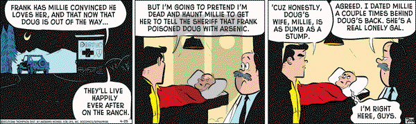 Rip Haywire on Thursday April 25, 2019 Comic Strip