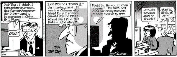 Doonesbury on Saturday December 4, 1993 Comic Strip