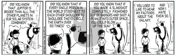 Cow and Boy Classics on Wednesday January 24, 2007 Comic Strip