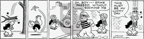 Nancy on Saturday October 11, 2025 Comic Strip