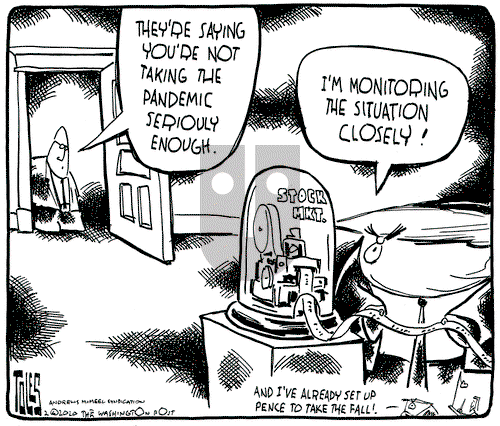 Tom Toles on Saturday February 29, 2020 Comic Strip