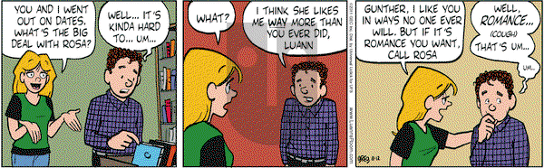 Luann on Friday August 12, 2011 Comic Strip
