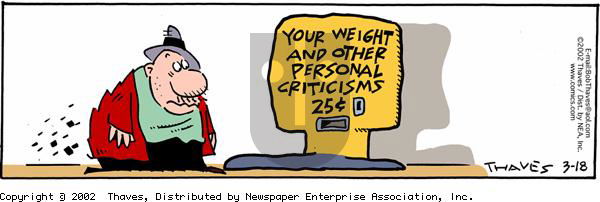 Frank and Ernest on Monday March 18, 2002 Comic Strip