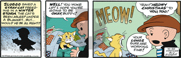 Nancy on Monday December 19, 2016 Comic Strip