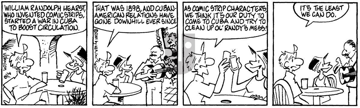 Arlo and Janis - Tuesday March 6, 2001 Comic Strip