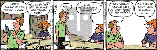 Cleats on Tuesday July 8, 2025 Comic Strip