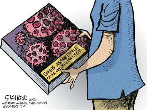 Jeff Stahler on Tuesday April 28, 2020 Comic Strip