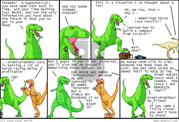 Dinosaur Comics on Friday February 21, 2025 Comic Strip