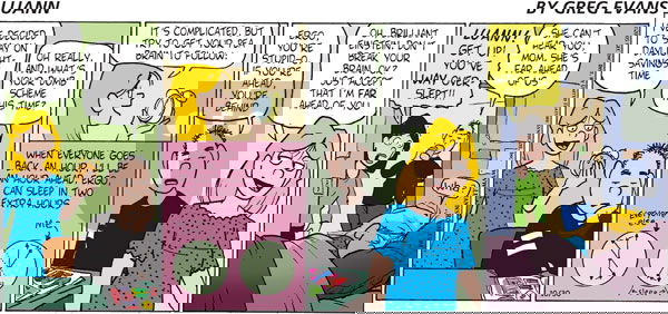Luann on Sunday October 30, 2005 Comic Strip