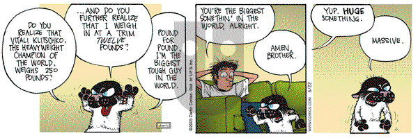 Get Fuzzy on Wednesday June 22, 2005 Comic Strip