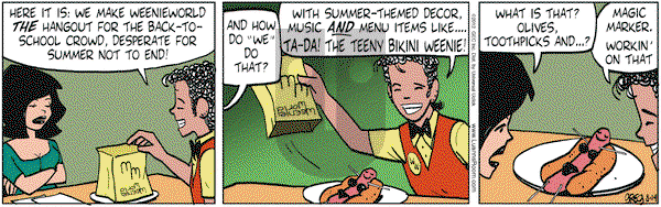 Luann on Tuesday August 14, 2012 Comic Strip