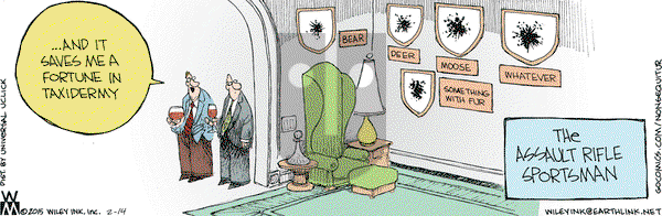 Non Sequitur on Saturday February 14, 2015 Comic Strip