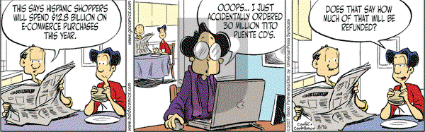 Baldo on Thursday August 16, 2007 Comic Strip
