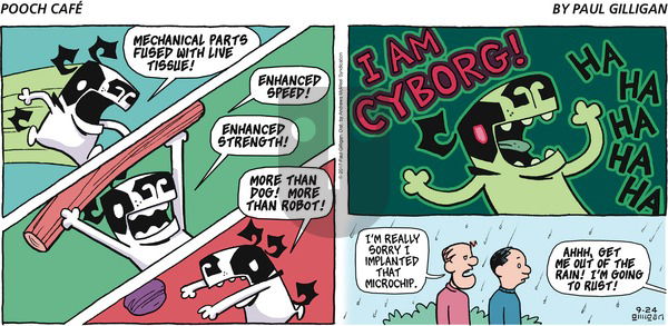 Pooch Cafe on Sunday September 24, 2017 Comic Strip