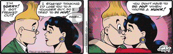 Nancy on Wednesday March 4, 2015 Comic Strip