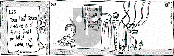 Lio on Thursday June 20, 2019 Comic Strip