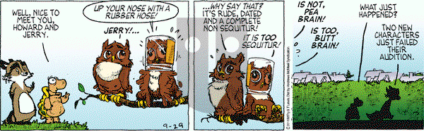 Over the Hedge on Saturday September 29, 2018 Comic Strip