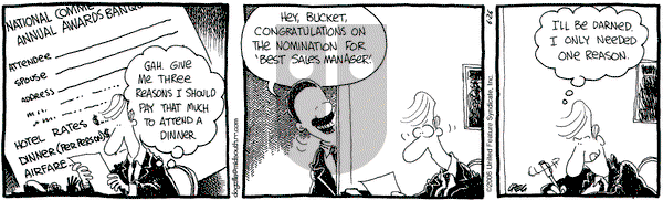The Buckets on Monday June 26, 2006 Comic Strip