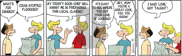 Arlo and Janis on Saturday April 1, 2017 Comic Strip