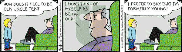 The Born Loser on Friday April 19, 2024 Comic Strip