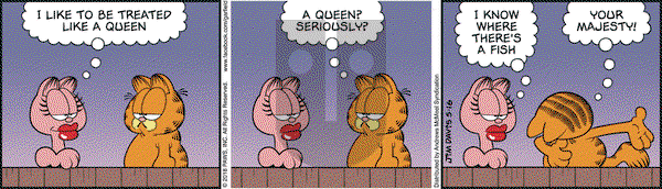 Garfield on Wednesday May 16, 2018 Comic Strip