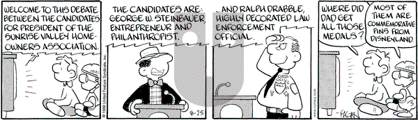 Drabble on Wednesday August 25, 1999 Comic Strip