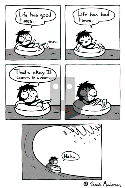 Sarah's Scribbles on Saturday January 7, 2017 Comic Strip