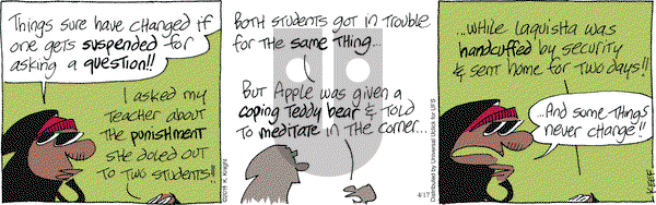 The Knight Life on Thursday April 17, 2014 Comic Strip