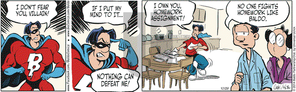 Baldo on Wednesday October 29, 2014 Comic Strip